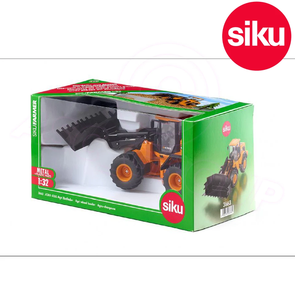 Siku JCB 435s Pala caricatrice Agri tempo libero modellismo (3fz)