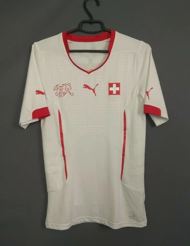 Switzerland Jersey Away LARGE Authentic Shirt Puma ig93 Cover