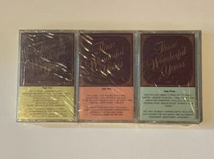 Those Wonderful Years New Sealed NOS 3 CASSETTE SET Heartland 1990 VTG Oldies - Picture 1 of 2