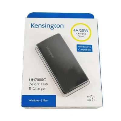 Kensington USB 3.0 7-Port Hub & Charger - UH7000C - Image 1 of 2
