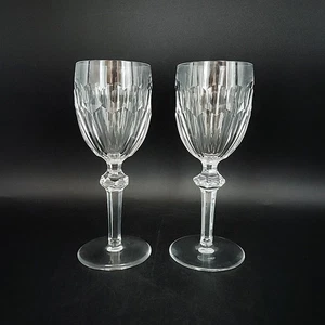 Vintage Waterford Kristall Curraghmore 6 1/4" Weißweingläser 2er Set - Bild 1 von 9