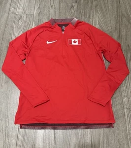 Nike Canada Pro Elite 1/2 Zip Lightweight Jacket Long sleeve CI7826 Sz Large - Picture 1 of 2