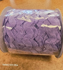 25 Yard Bolt Purple Ric Rac Medium Sewing Craft Trim - Picture 1 of 1