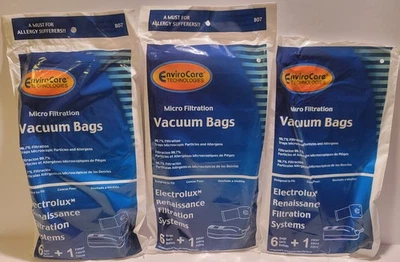 15 Bags + 2 Filters Electrolux Renaissance Micro Filtration Style R Vacuum New - Image 1 of 4