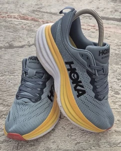 Hoka One One Bondi 8 Azul GBMS 1123202 Zapatos para Correr Reino Unido 4.5 - Imagen 1 de 7