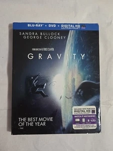 Gravity (Widescreen Blu-ray 2014) 2-Disc Blu-ray/DVD No Digital SEALED NEW - Picture 1 of 2