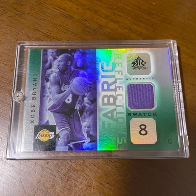 2005 Upper Deck Fabrick Reflections Kobe Bryant Los Angeles Lakers Patch/25#FRKB - Image 1 of 4
