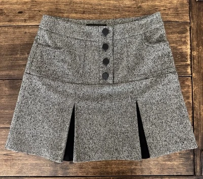 Cynthia Steffe Women's Pleated Tweed Skirt Size 6 - Image 1 of 4