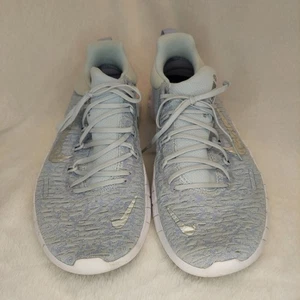 Nike Free Run 5.0 Schuhe Damen 9 Pure Platinum Metallic Silber Weiß Sneaker - Bild 1 von 11
