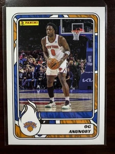 Panini NBA #8 OG Anunoby 2024-25 - New York Knicks - Imagen 1 de 2
