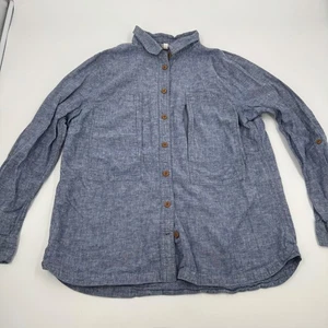 Duluth Trading Hanfmischung Button-Down Hemd Langarm Relaxed Fit XL - Bild 1 von 14