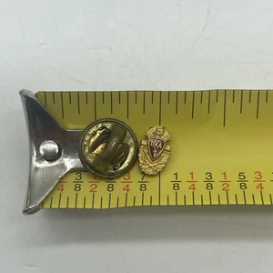 Mini Pin de Colección Pi Kappa Alpha Grupo de Fraternidad Prendedor Caballero Cruz Rojo Tono Dorado - Imagen 1 de 5