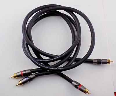 Monster Reference 2 Interlink RCA Cable 1M (3.2 ft) CHOICE SINGLE or Stereo PAIR - Image 1 of 4