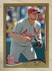 JHONNY PERALTA  2014 Topps Update GOLD [0259/2014] - #US260 -ST. LOUIS CARDINALS - Picture 1 of 2
