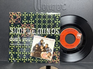 OPENED-- A&M RECORDS- SIMPLE MINDS "Don't You Forget About " 7-INCH 45RPM SINGLE - Picture 1 of 2