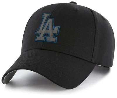 LOS ANGELES LA DODGERS BLACK HAT MVP AUTHENTIC MLB BASEBALL NEW CAP - Image 1 of 3