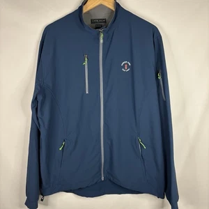 Harbour Town Golf Links Peter Millar Element Jacket Wind Top 100 Golf Sz Large - Picture 1 of 8