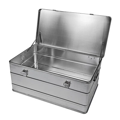 MARKENLOS Alubox Transportbox Werkzeugkiste 140L Alu Lagerbox Transportkiste Alukiste