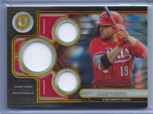 Reliquias triples tributo Topps 2024/75 Joey Votto #TTR-JV B421 - Imagen 1 de 2