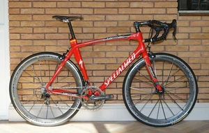 58CM SPECIALIZED TARMAC PRO ROAD BIKE SUPER RECORD CARBON GROUPSET COSMIC SLR - Picture 1 of 12