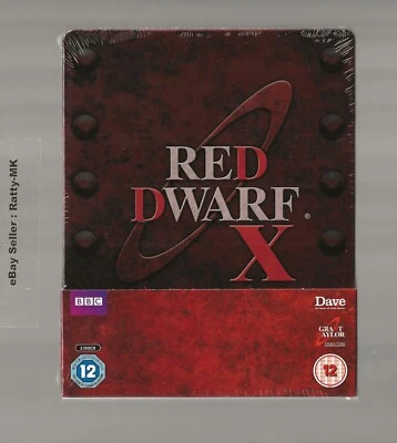RED DWARF X - UK EXCLUSIVE BLU RAY STEELBOOK - NEW & SEALED - Image 1 of 3