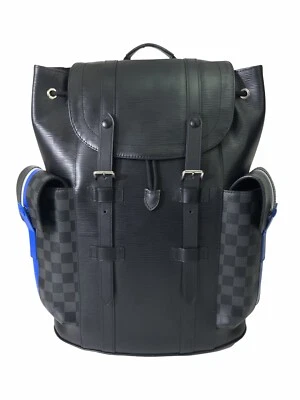 Louis Vuitton Backpack Christopher Epi Leather Damier Graphite Special Edition - Image 1 of 4