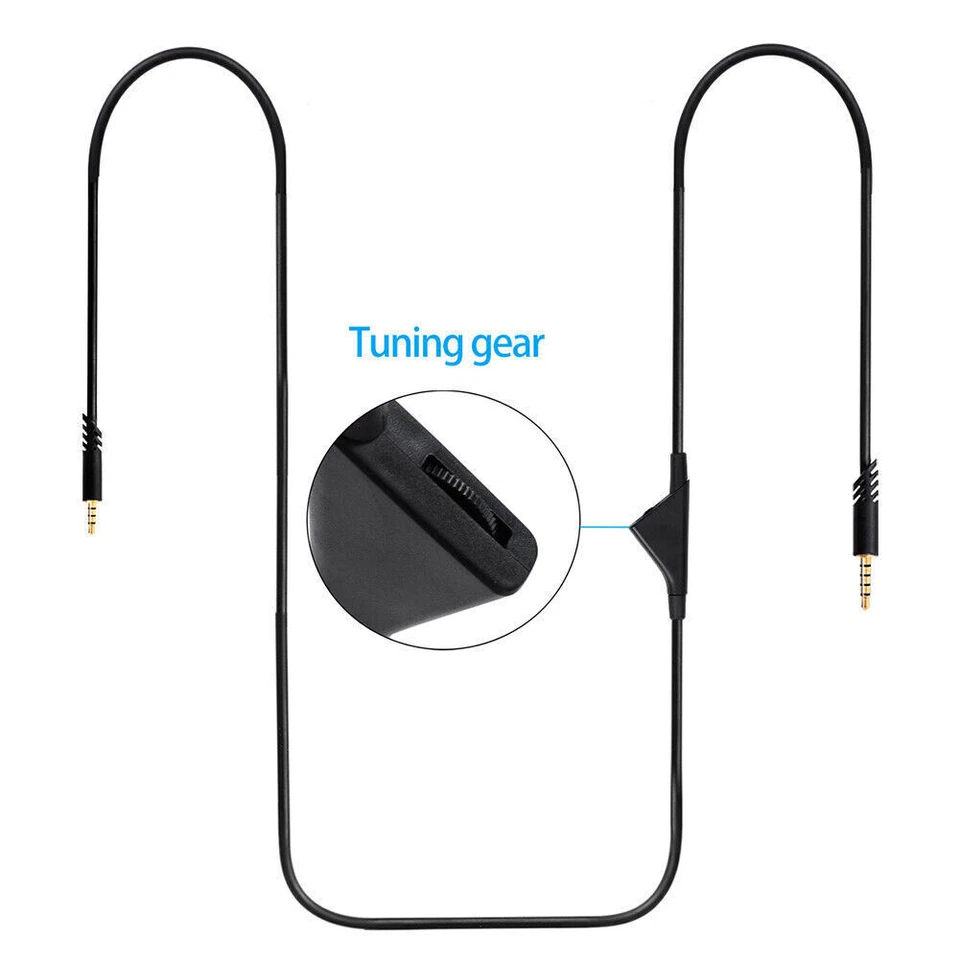 Audio Cable with A 3.5MM Jack For Logitech Astro A40/A30/A10 Gaming Headset Part - Image 1 of 1