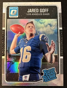 JARED GOFF RC - 2016 Panini Donruss Optic Silver Holo Rookie Lions