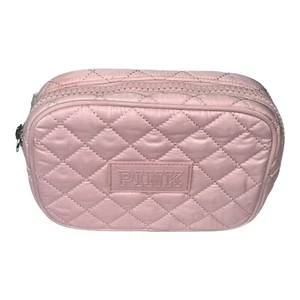 Victorias Secret PINK Belt Bag Fanny Pack Waist Purse Logo Quilted Pink - Picture 1 of 9