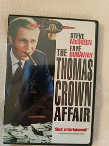The Thomas Crown Affair (DVD, 1968) Steve McQueen, Faye Dunaway 1968 Version - Bild 1 von 4