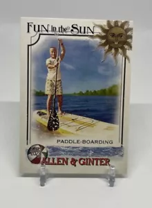 2023 Topps Allen & Ginter Fun in the Sun Paddle-Boarding #FITS-7 - Picture 1 of 2
