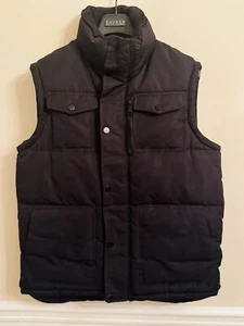 Grenade Black Full Zipper Men’s Puffer Vest Size Medium 0078 - Picture 1 of 7