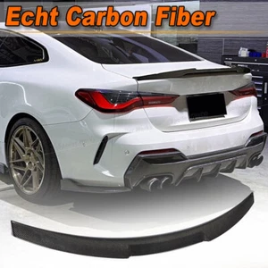 Alerón trasero de carbono alerón de maletero labio se adapta a BMW G22 430i G82 M4 20-24 - Imagen 1 de 11