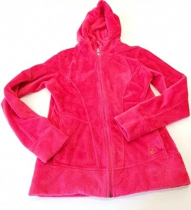 Womens Spyder Jacket Size Medium Pink Zip Up Polyester - Picture 1 of 9