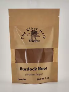 Burdock Root, powder 1 oz (28 g) All Natural No Fillers - Picture 1 of 2