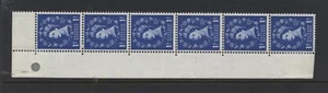 1957 1d ULTRAMARINE 1st GRAPHITE CONSTANT VARIETY. SG 562 - Picture 1 of 1