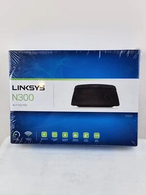 Linksys Wi-fi Router E1200 300 Mbps 4-Port 10/100 Wireless Parental Controls - Image 1 of 4