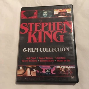 New Stephen King 6 Movie Collection: Sleepwalkers, Stand by Me & 4 More (DVD) - Picture 1 of 4