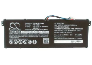 Replacement Battery for Acer 15.2v 3000mAh / 45.60Wh, Laptop Batter - Picture 1 of 1