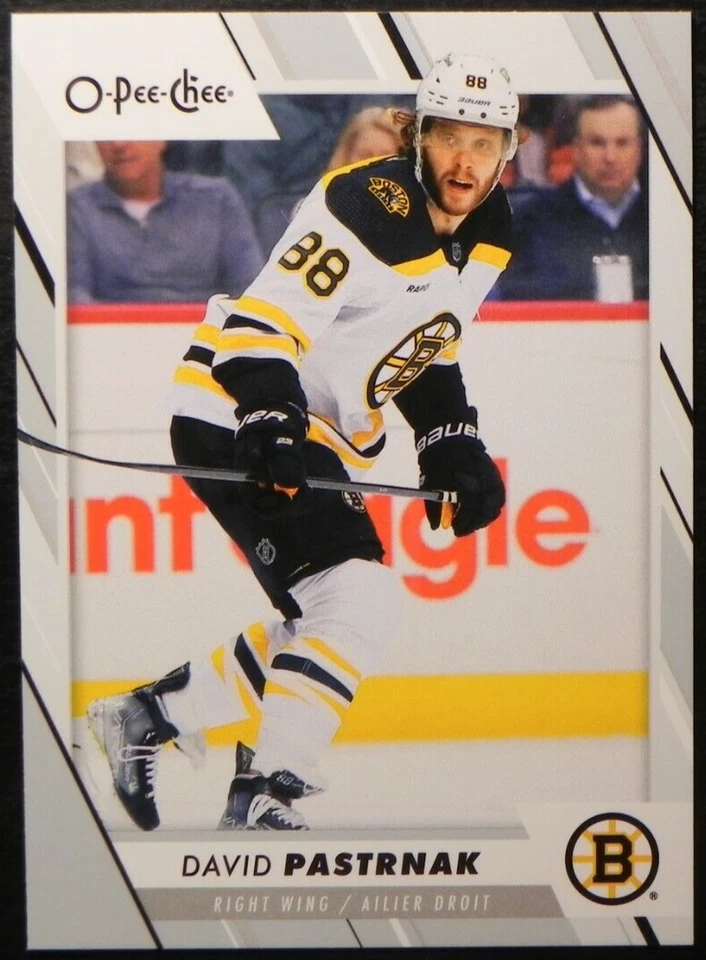 2023-24 23/24 O-Pee-Chee #103 David Pastrnak Boston Bruins - Image 1 of 2