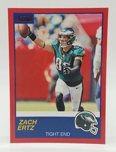2019 Score Zach Ertz Red Parallel #186 Philadelphia Eagles 🔥🔥 - Bild 1 von 2