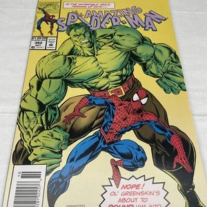 Amazing Spider-Man #382 EDICOLA (1993) Mark Bagley Hulk copertina grado medio - Foto 1 di 12