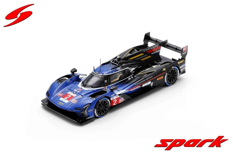 1:43 SPARK Cadillac V-Series-R Lmc55R #2 Le Mans 2024 Bamber Lynn Palou S9110 - Immagine 1 di 2