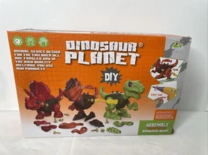 Dinosaur Planet DIY Assemble Puzzle Toys 3+ NIP Assemble Dinosaur Set New - Picture 1 of 5