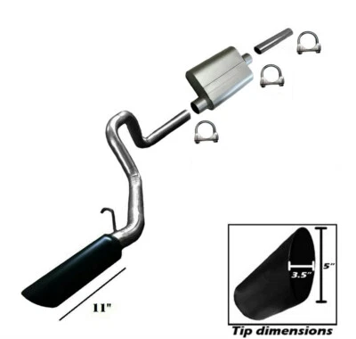 93 - 95 Colt Cat back performance Exhaustsystem fits Jeep Grand Cherokee - Image 1 of 3