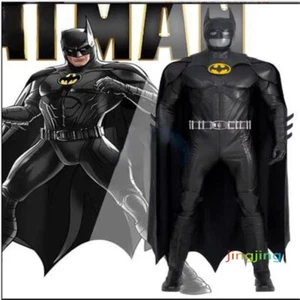 The Flash COS Keaton Batman Bodysuit Cosplay Costumes Halloween 2023 Hot - Picture 1 of 23