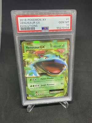 Pokemon Venusaur EX XY Evolutions Holo Rare #1 PSA 10 Gem Mint - Image 1 of 4