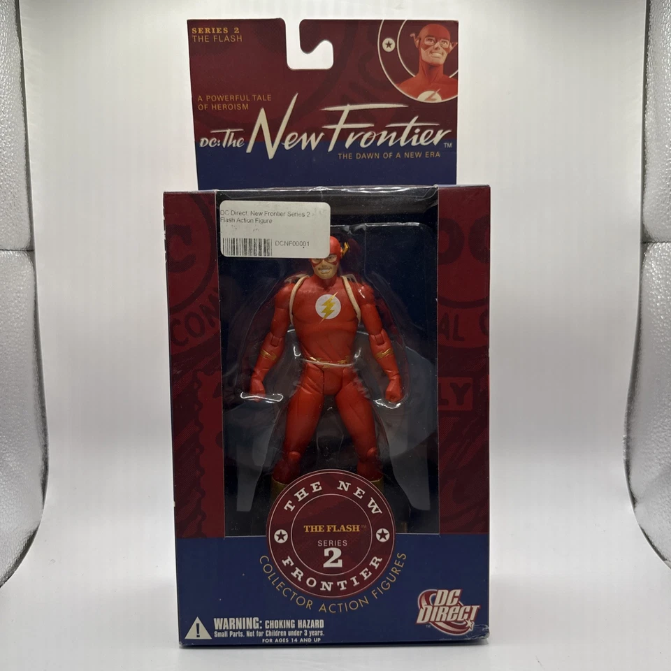Figura de acción DC The New Frontier Series 2 The Flash; ¡Nueva sellada como nueva! Foto 1 de 4