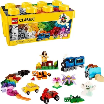 LEGO Classic 10696 Medium Brick Box - Creative Building Kit for Kids - Image 1 of 4