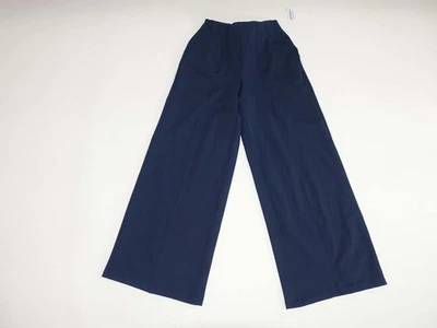 Old Navy Women's Wide Leg Go Dry Pants Size Petite Small NWT Navy Blue Pull On - Image 1 of 4